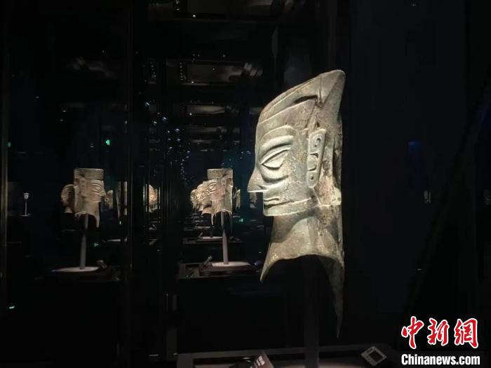 2022年3月，三星堆博物馆青铜馆重新开放。　三星堆博物馆供图